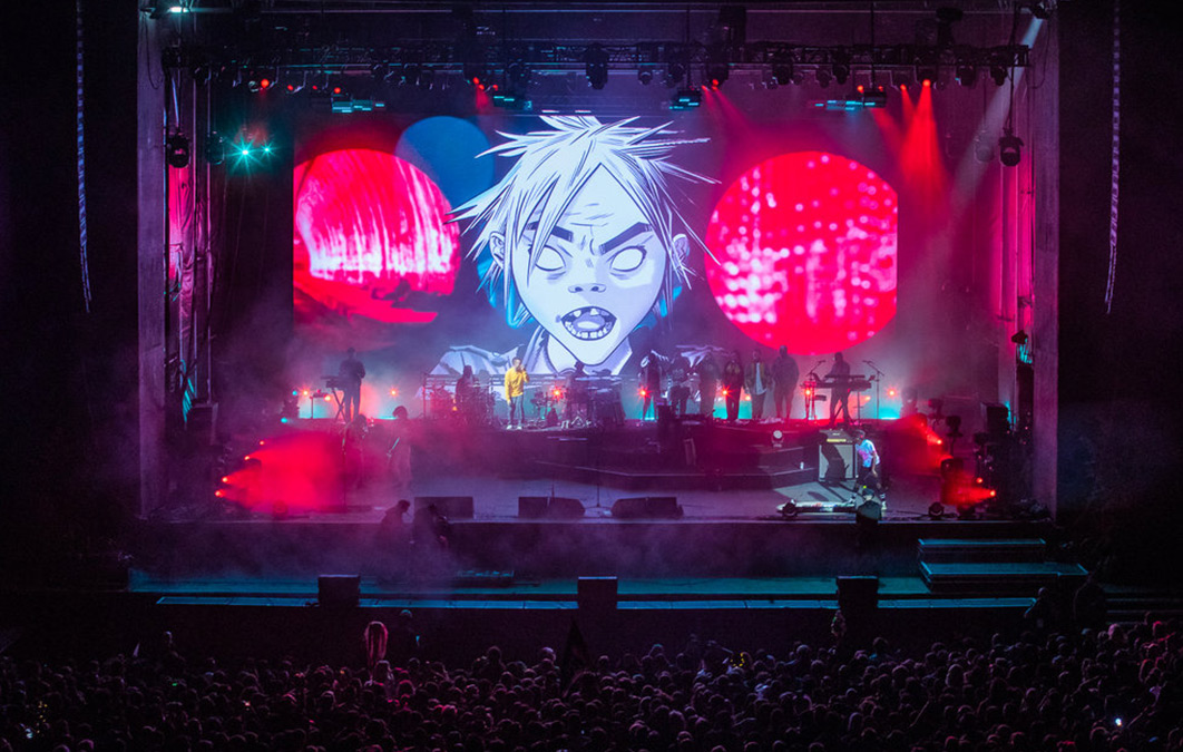 Gorillaz - Photo credit to Jody Hartley