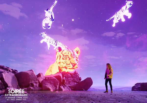 La Soirée Extraordinaire immerses artists in 43 virtual scenes