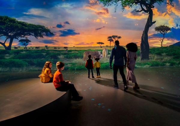 disguise partners on first-of-its-kind Illuminarium in Atlanta