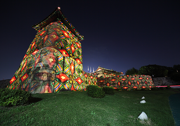 disguise powers Suwon Hwaseong Media Art Show